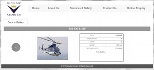 Bell 230 & 430 range and speed