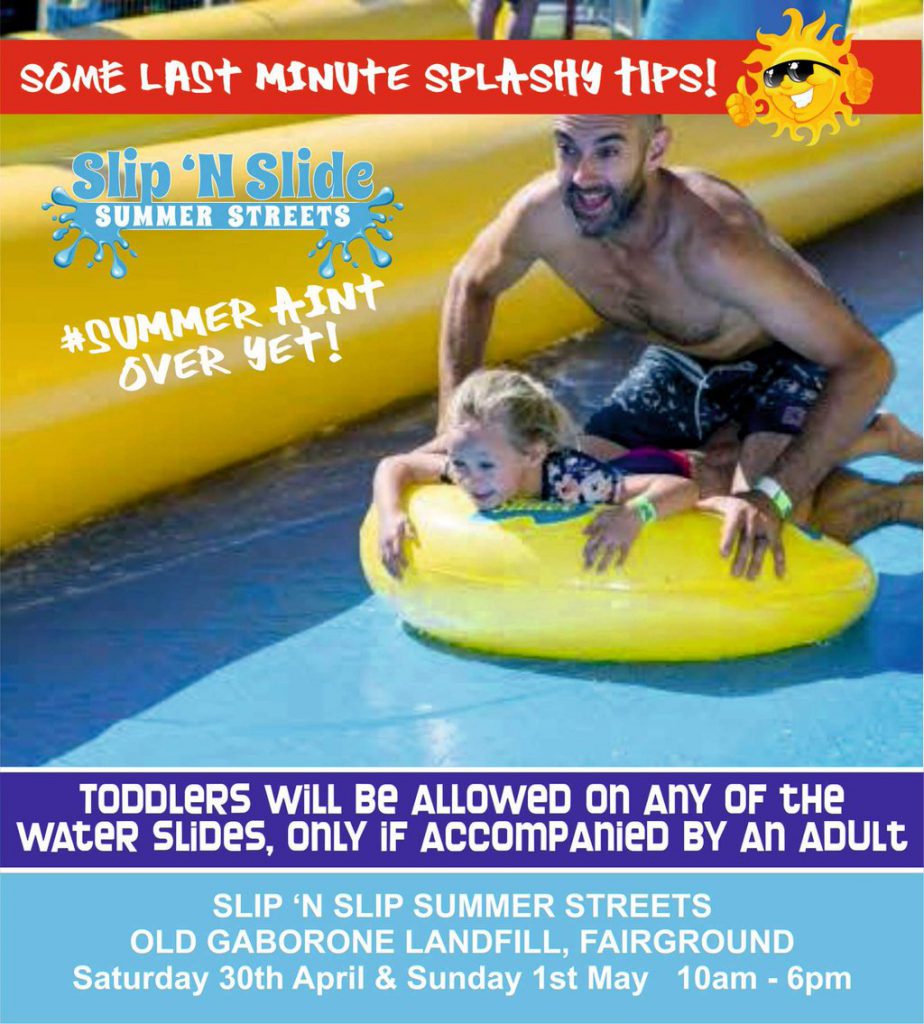 Slip n Slide Gaborone Promo