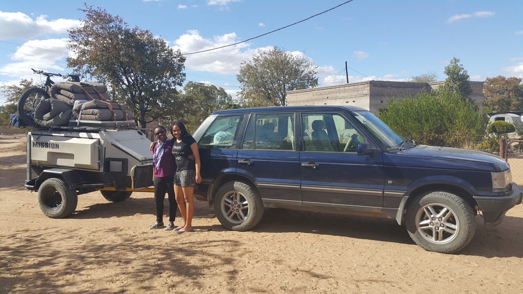 Range Rover P38 glamping trip.