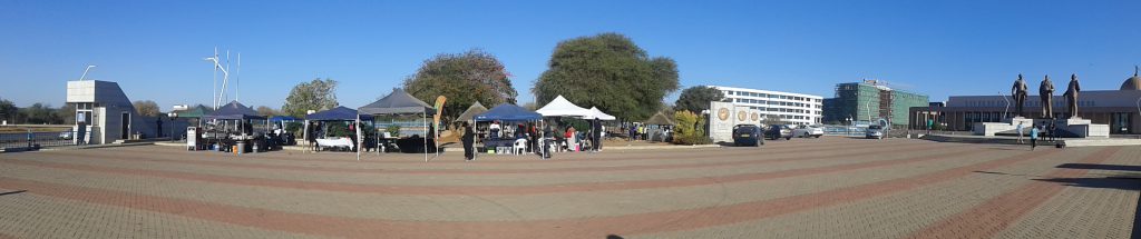 Flowetry Food Farm event at Three Dikgosi